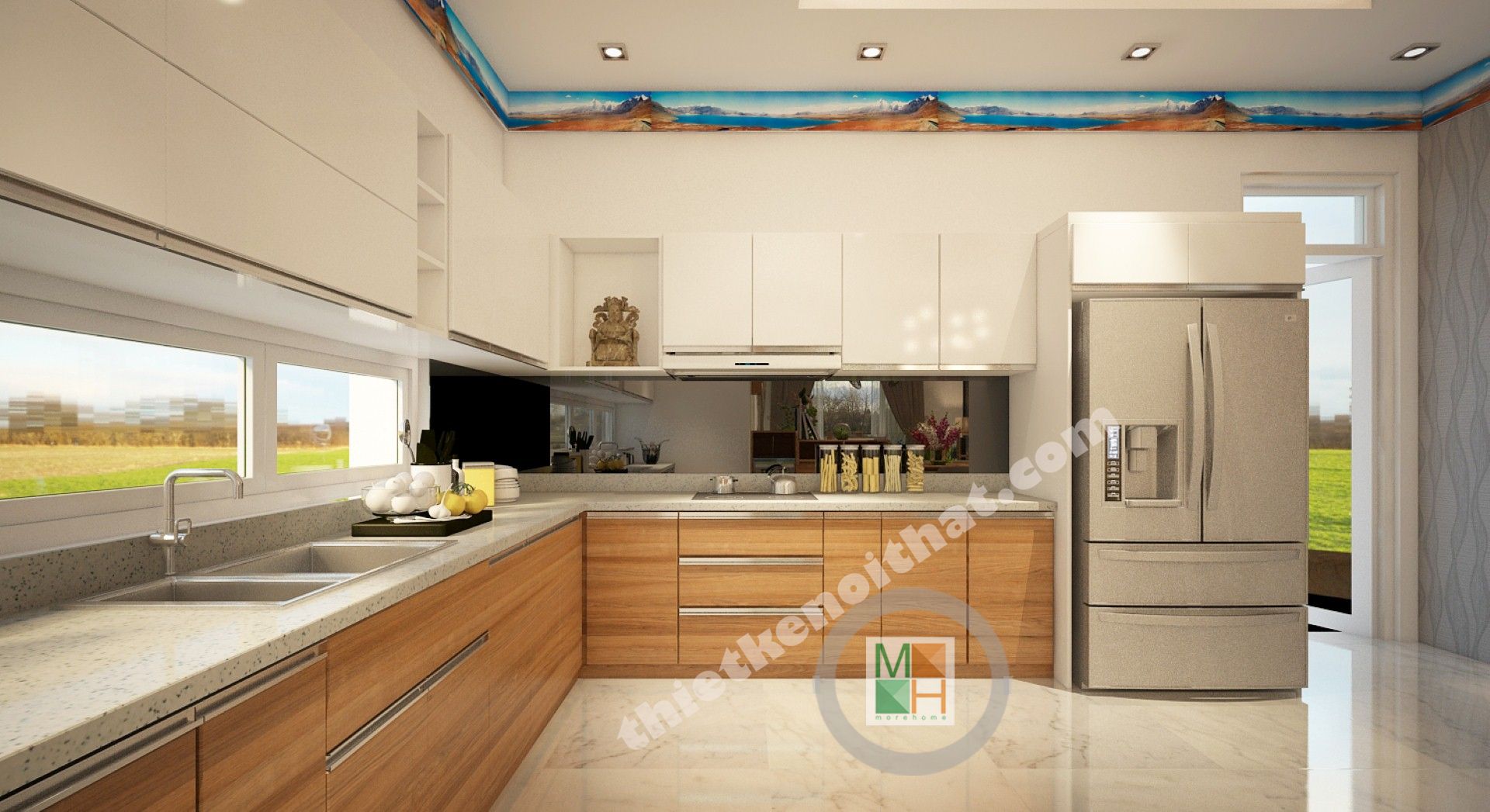 Các loại tủ bếp gỗ công nghiệp được ưa chuộng nhất hiện nay Các loại tủ bếp gỗ công nghiệp được ưa chuộng nhất hiện nay