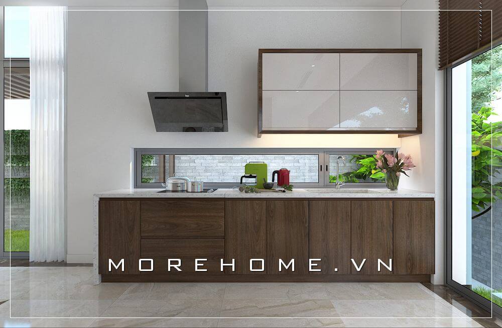 tủ bếp gỗ công nghiệp